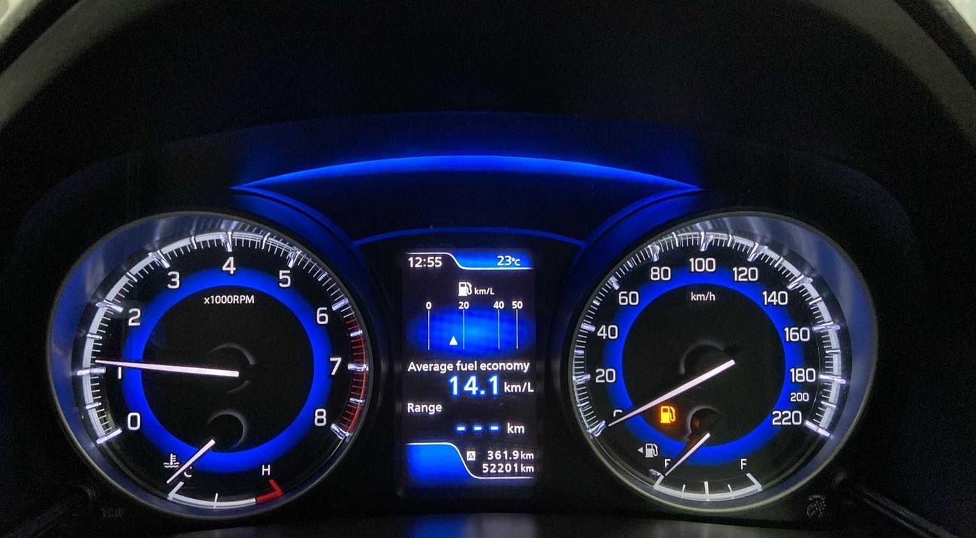 2019 Maruti Baleno ALPHA PETROL 1.2, Petrol, Manual, 52,201 km, Odometer Image