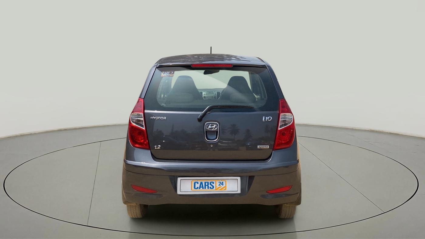 2012 Hyundai i10 SPORTZ 1.2, Petrol, Manual, 57,991 km, Back/Rear