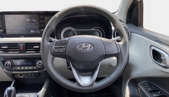 2021 Hyundai GRAND I10 NIOS ASTA AMT 1.2 KAPPA VTVT, Petrol, Automatic, 31,505 km, Steering Wheel Close Up