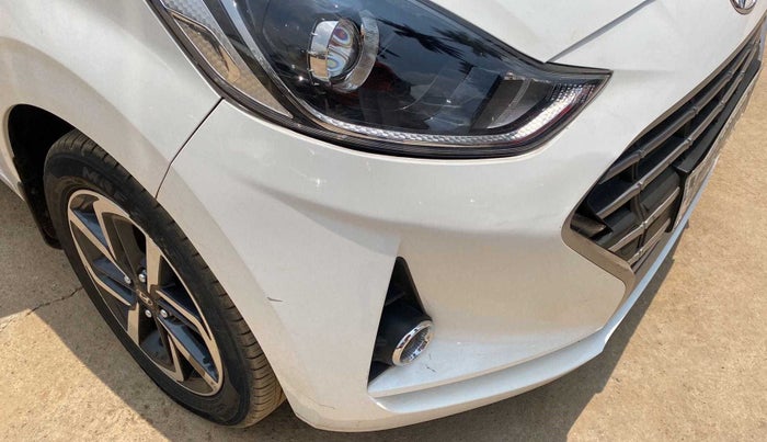 2021 Hyundai GRAND I10 NIOS ASTA AMT 1.2 KAPPA VTVT, Petrol, Automatic, 31,505 km, Front bumper - Minor scratches