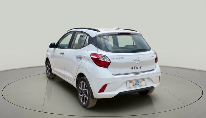 2021 Hyundai GRAND I10 NIOS ASTA AMT 1.2 KAPPA VTVT, Petrol, Automatic, 31,505 km, Left Back Diagonal