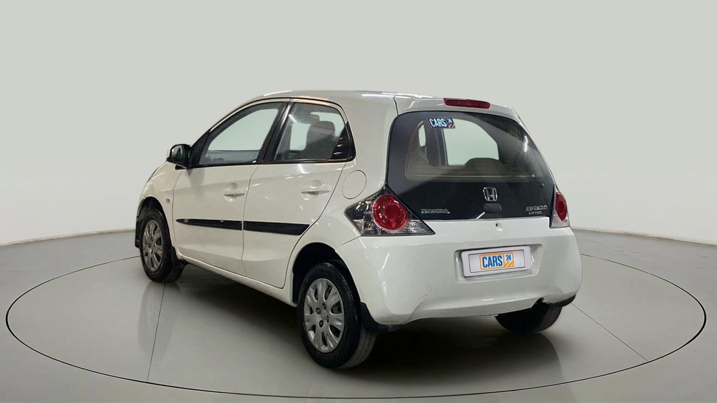 2013 Honda Brio S MT, Petrol, Manual, 82,801 km, Left Back Diagonal