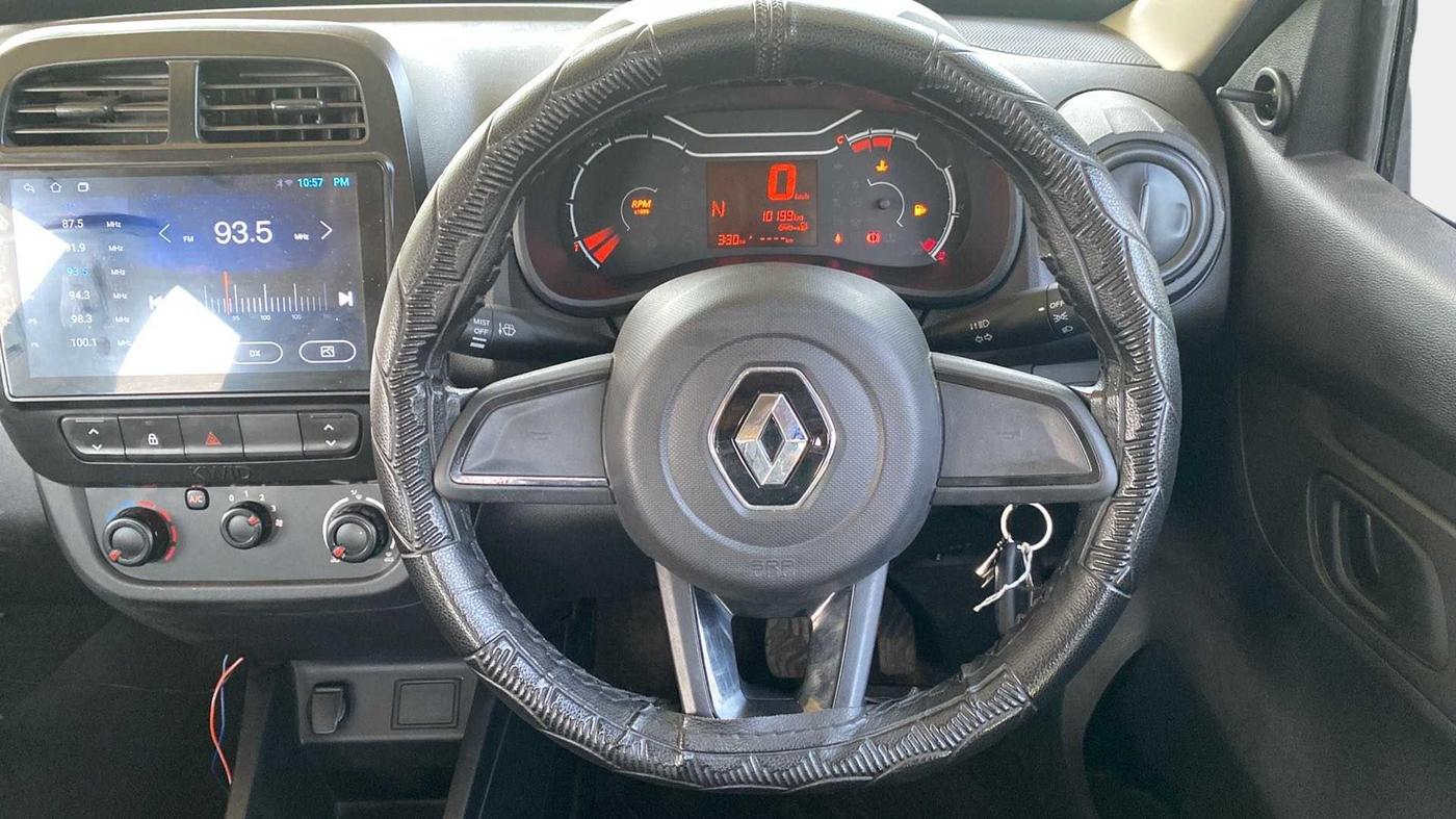 2021 Renault Kwid RXL 1.0 AMT, Petrol, Automatic, 10,316 km, Steering Wheel Close Up