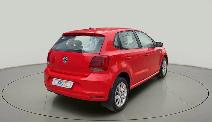 2015 Volkswagen Polo HIGHLINE1.2L, Petrol, Manual, 97,162 km, Right Back Diagonal