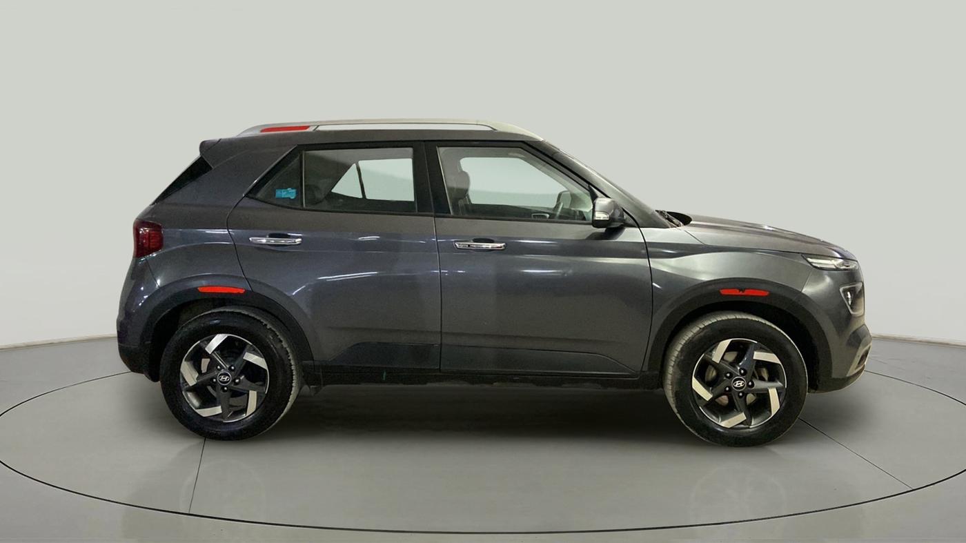 2019 Hyundai VENUE SX 1.0 (O) TURBO, Petrol, Manual, 57,649 km, Right Side View