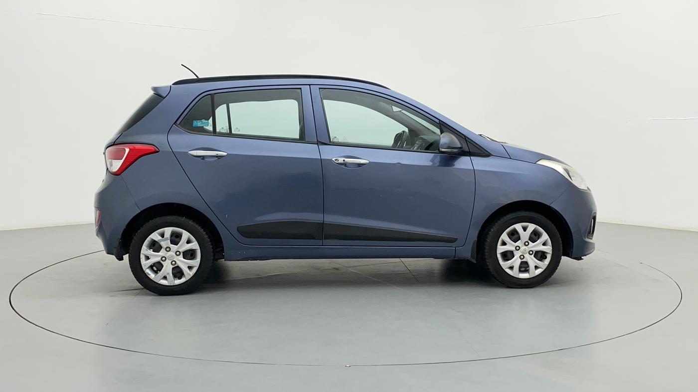 2014 Hyundai Grand i10 SPORTZ 1.2 KAPPA VTVT, Petrol, Manual, 45,170 km, Right Side