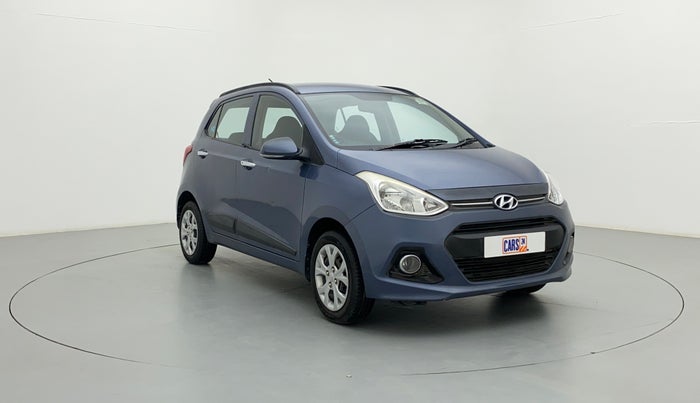 2014 Hyundai Grand i10 SPORTZ 1.2 KAPPA VTVT, Petrol, Manual, 45,170 km, Right Front Diagonal