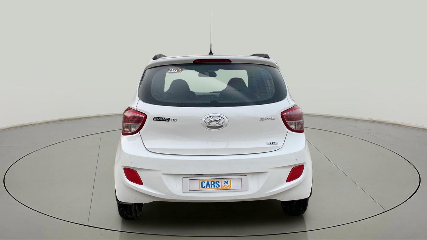 2016 Hyundai Grand i10 SPORTZ 1.2 KAPPA VTVT, Petrol, Manual, 48,476 km, Back/Rear