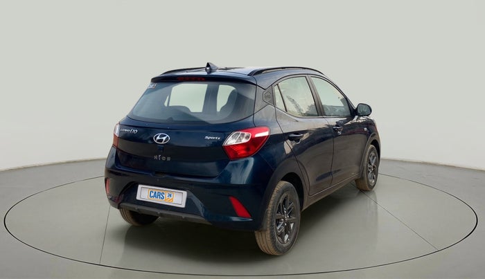 2019 Hyundai GRAND I10 NIOS SPORTZ AMT 1.2 KAPPA VTVT, Petrol, Automatic, 18,480 km, Right Back Diagonal