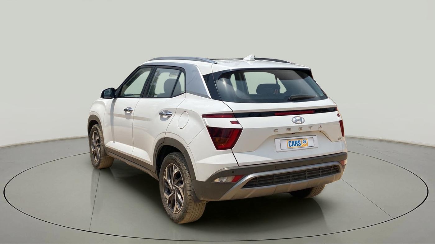 2021 Hyundai Creta SX (O) AT 1.5 DIESEL, Diesel, Automatic, 46,516 km, Left Back Diagonal