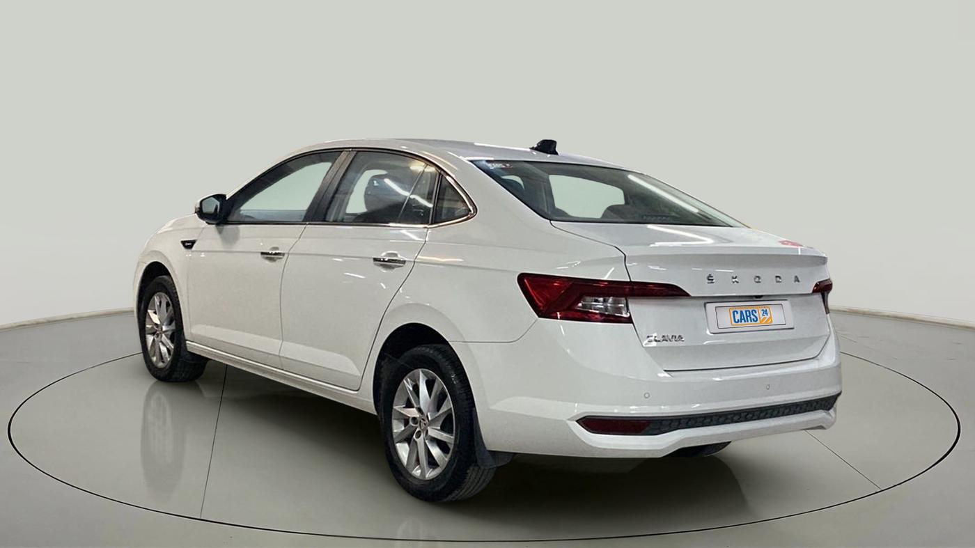 2022 Skoda SLAVIA AMBITION 1.0L TSI MT, Petrol, Manual, 29,903 km, Left Back Diagonal