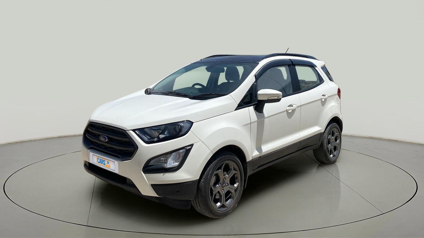 2018 Ford Ecosport TITANIUM 1.0L ECOBOOST SPORTS(SUNROOF), Petrol, Manual, 13,931 km, Left Front Diagonal