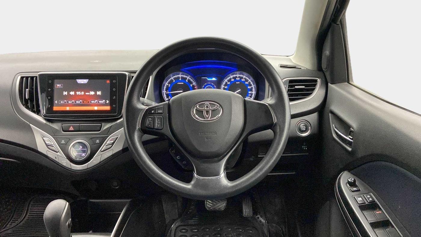 2019 Toyota Glanza G CVT, Petrol, Automatic, 55,784 km, Steering Wheel Close Up