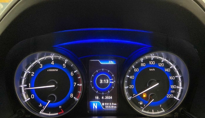 2019 Toyota Glanza G CVT, Petrol, Automatic, 55,784 km, Odometer Image