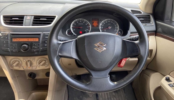 2013 Maruti Swift Dzire VXI, Petrol, Manual, 97,305 km, Steering Wheel Close Up