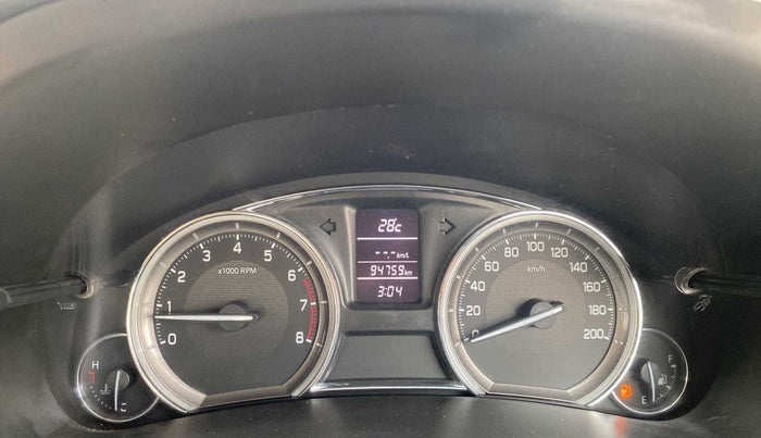 2017 Maruti Ciaz DELTA 1.4 MT PETROL, Petrol, Manual, 94,757 km, Odometer Image