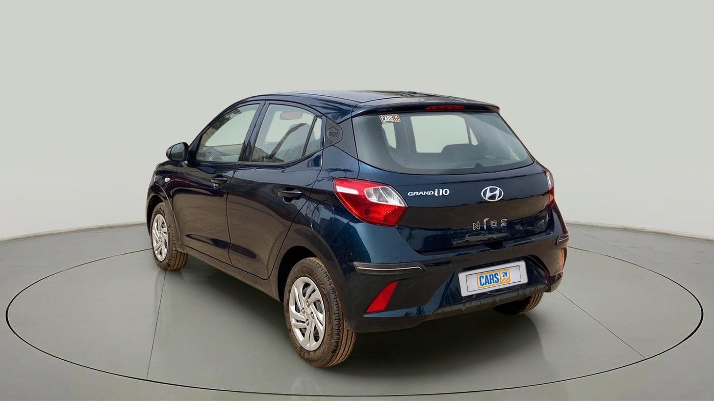 2021 Hyundai GRAND I10 NIOS MAGNA 1.2 KAPPA VTVT, Petrol, Manual, 14,153 km, Left Back Diagonal