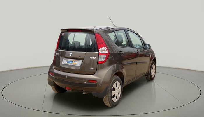 2015 Maruti Ritz VXI, Petrol, Manual, 65,370 km, Right Back Diagonal