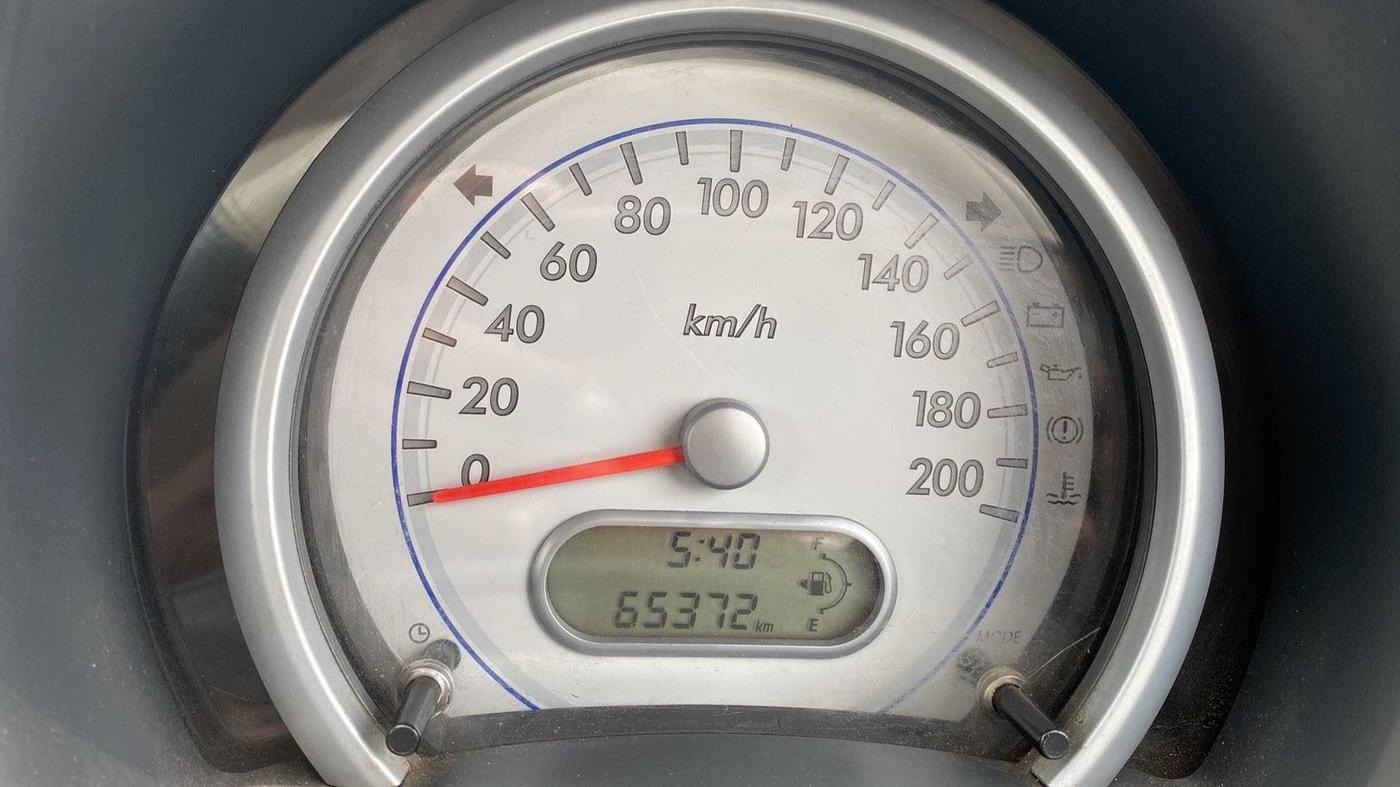2015 Maruti Ritz VXI, Petrol, Manual, 65,370 km, Odometer Image