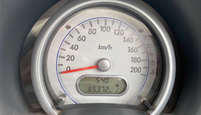 2015 Maruti Ritz VXI, Petrol, Manual, 65,370 km, Odometer Image