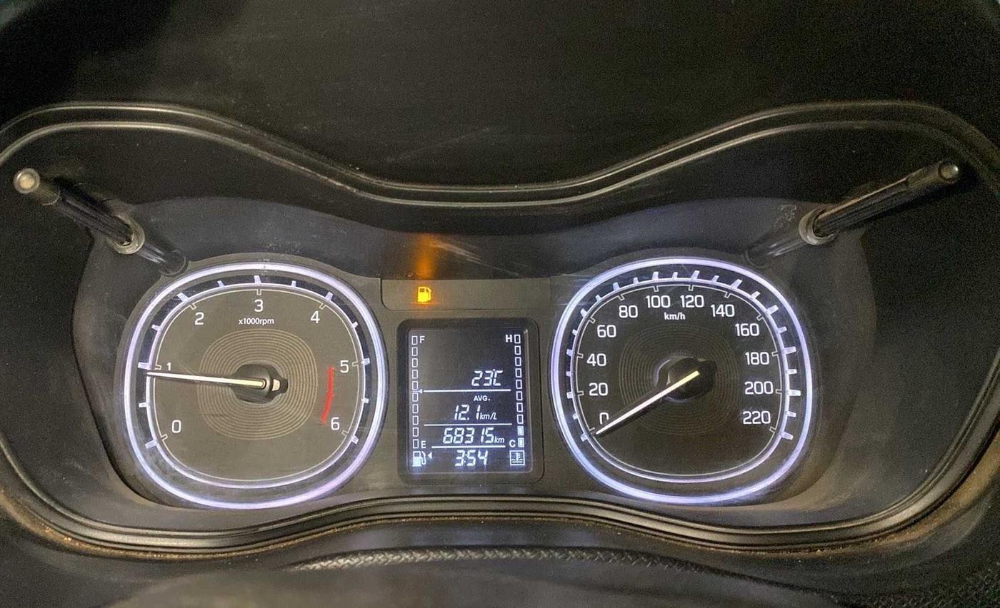 2019 Maruti Vitara Brezza ZDI PLUS, Diesel, Manual, 68,357 km, Odometer Image