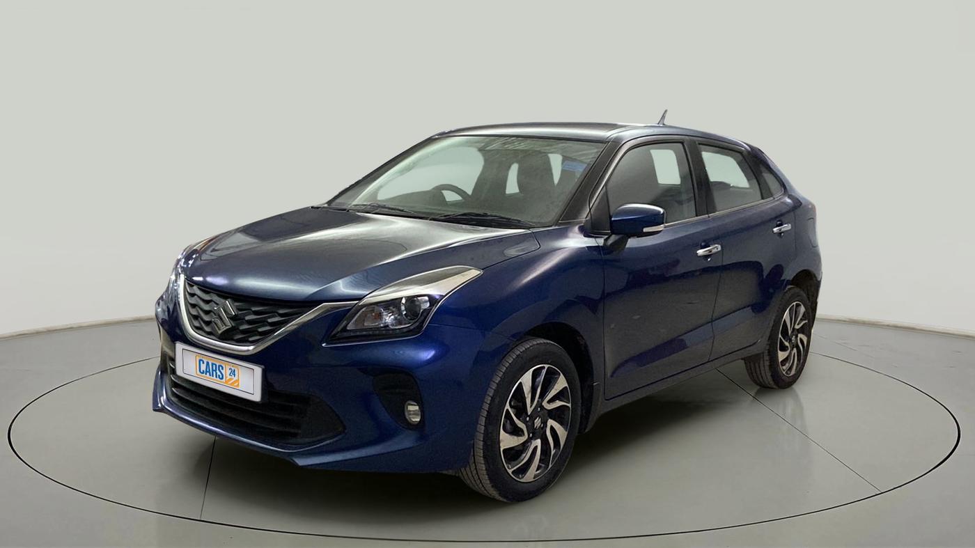 2019 Maruti Baleno ALPHA CVT PETROL 1.2, Petrol, Automatic, 30,586 km, Left Front Diagonal