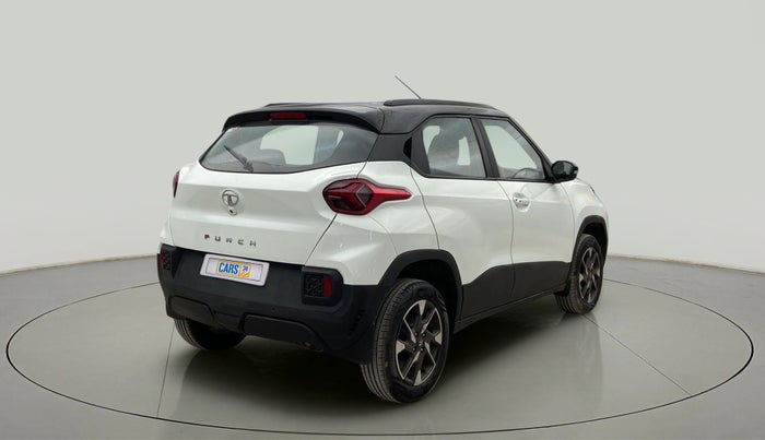 2022 Tata PUNCH CREATIVE AMT 1.2 RTN DUAL TONE, Petrol, Automatic, 7,078 km, Right Back Diagonal