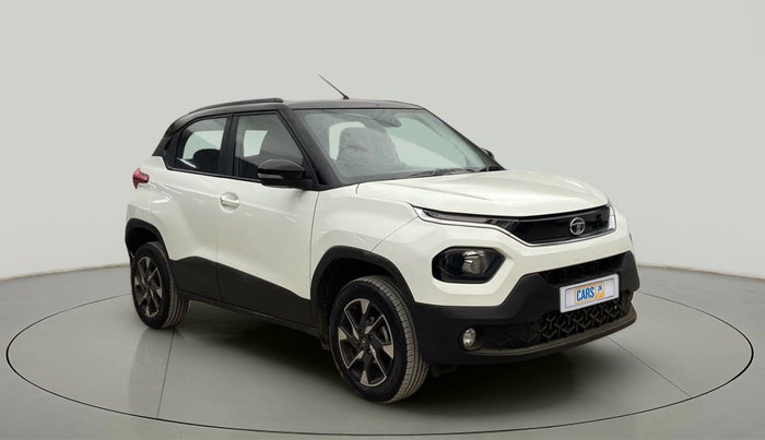 2022 Tata PUNCH CREATIVE AMT 1.2 RTN DUAL TONE, Petrol, Automatic, 7,078 km, Right Front Diagonal