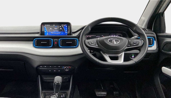 2022 Tata PUNCH CREATIVE AMT 1.2 RTN DUAL TONE, Petrol, Automatic, 7,078 km, Steering Wheel Close Up
