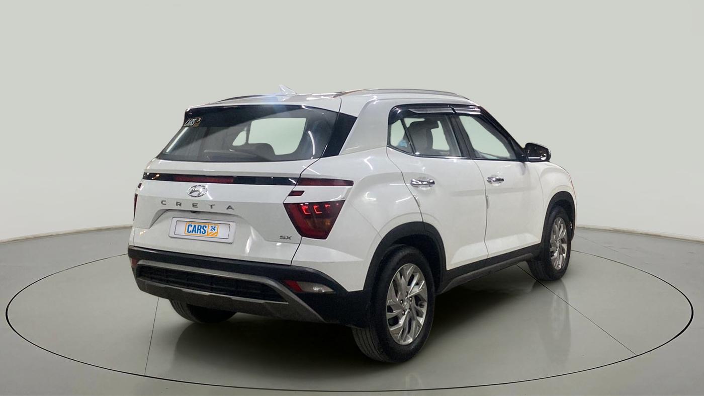 2020 Hyundai Creta SX 1.5 PETROL, Petrol, Manual, 64,108 km, Right Back Diagonal