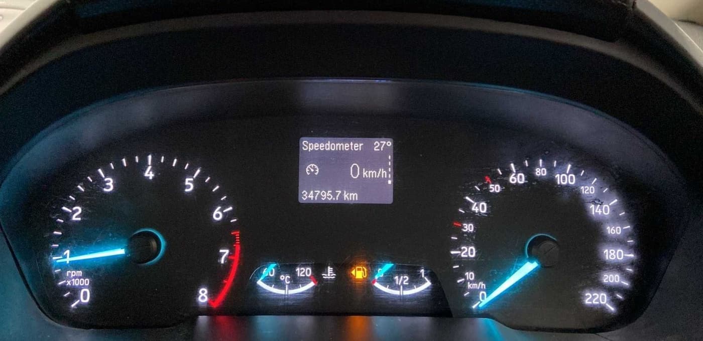 2019 Ford Ecosport AMBIENTE 1.5L PETROL, Petrol, Manual, 35,425 km, Odometer Image