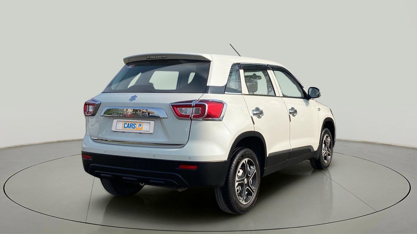 2022 Maruti Vitara Brezza LXI, Petrol, Manual, 26,579 km, Right Back Diagonal