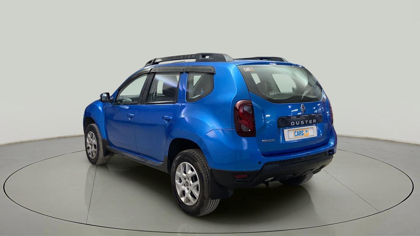 2019 Renault Duster 110 PS RXS MT DIESEL, Diesel, Manual, 40,838 km, Left Back Diagonal
