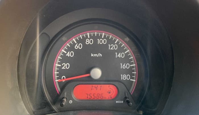 2011 Maruti A Star LXI, Petrol, Manual, 75,571 km, Odometer Image