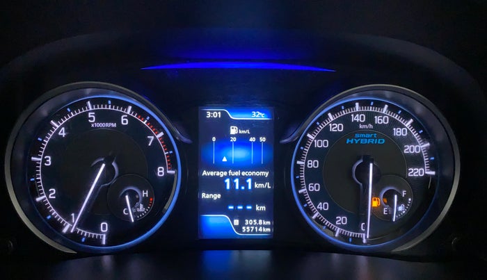 2021 Maruti XL6 ALPHA MT, Petrol, Manual, 55,714 km, Odometer Image