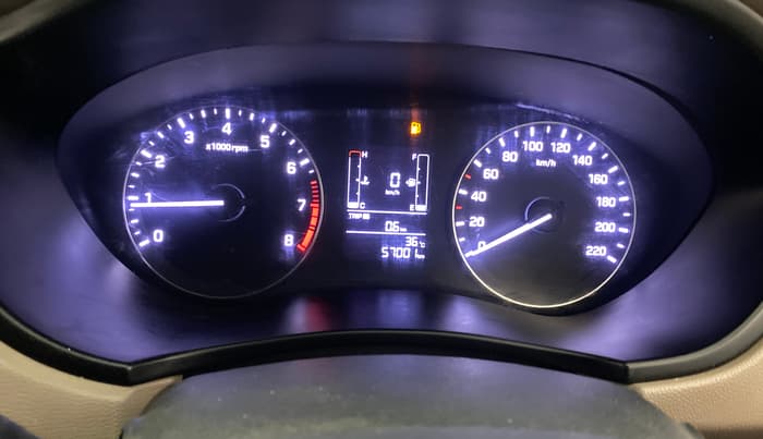 2016 Hyundai Elite i20 MAGNA 1.2, Petrol, Manual, 55,136 km, Odometer Image