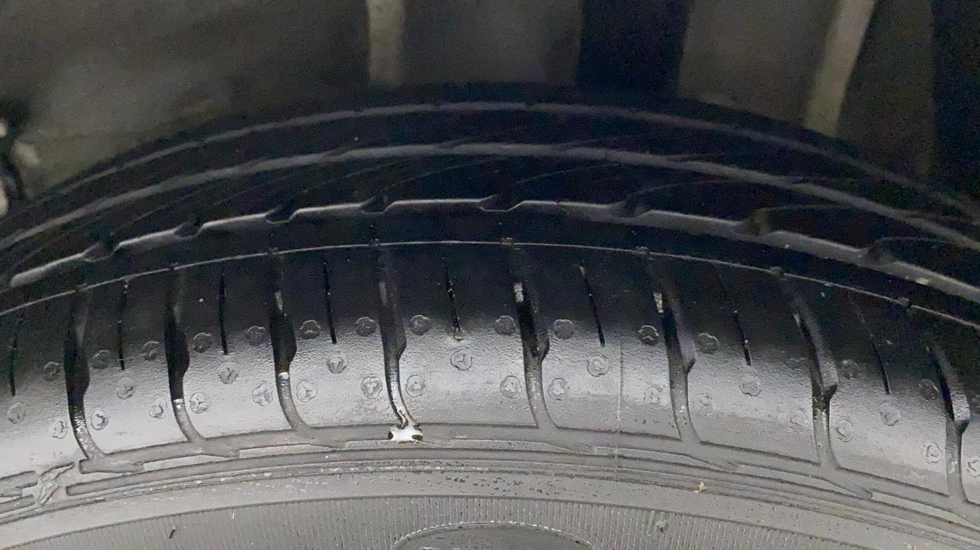 2021 Tata Tiago XZA PLUS PETROL, Petrol, Automatic, 13,556 km, Left Rear Tyre Tread