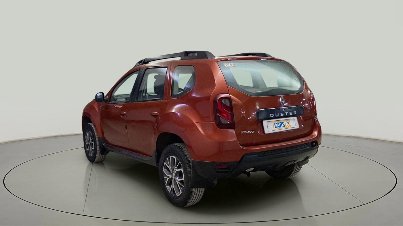 2019 Renault Duster RXS OPT CVT, Petrol, Automatic, 25,864 km, Left Back Diagonal