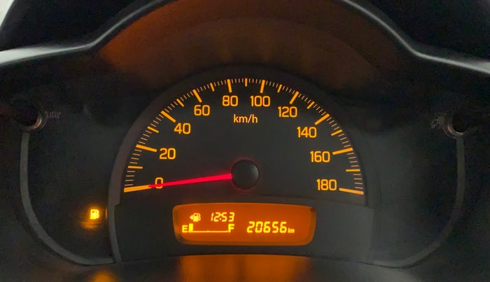 2015 Maruti Celerio VXI, Petrol, Manual, 20,656 km, Odometer Image