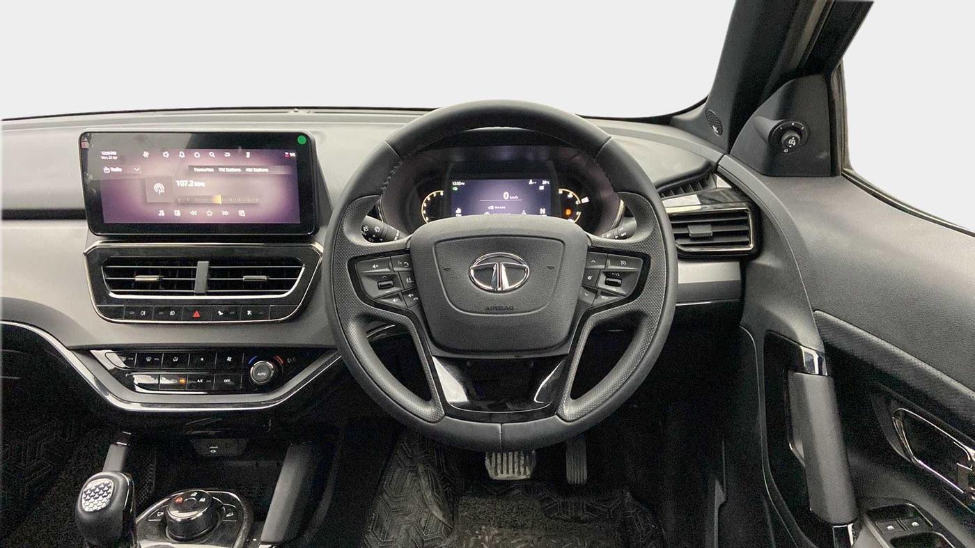 2023 Tata Harrier XZA PLUS 2.0L DARK EDITION, Diesel, Automatic, 15,453 km, Steering Wheel Close Up