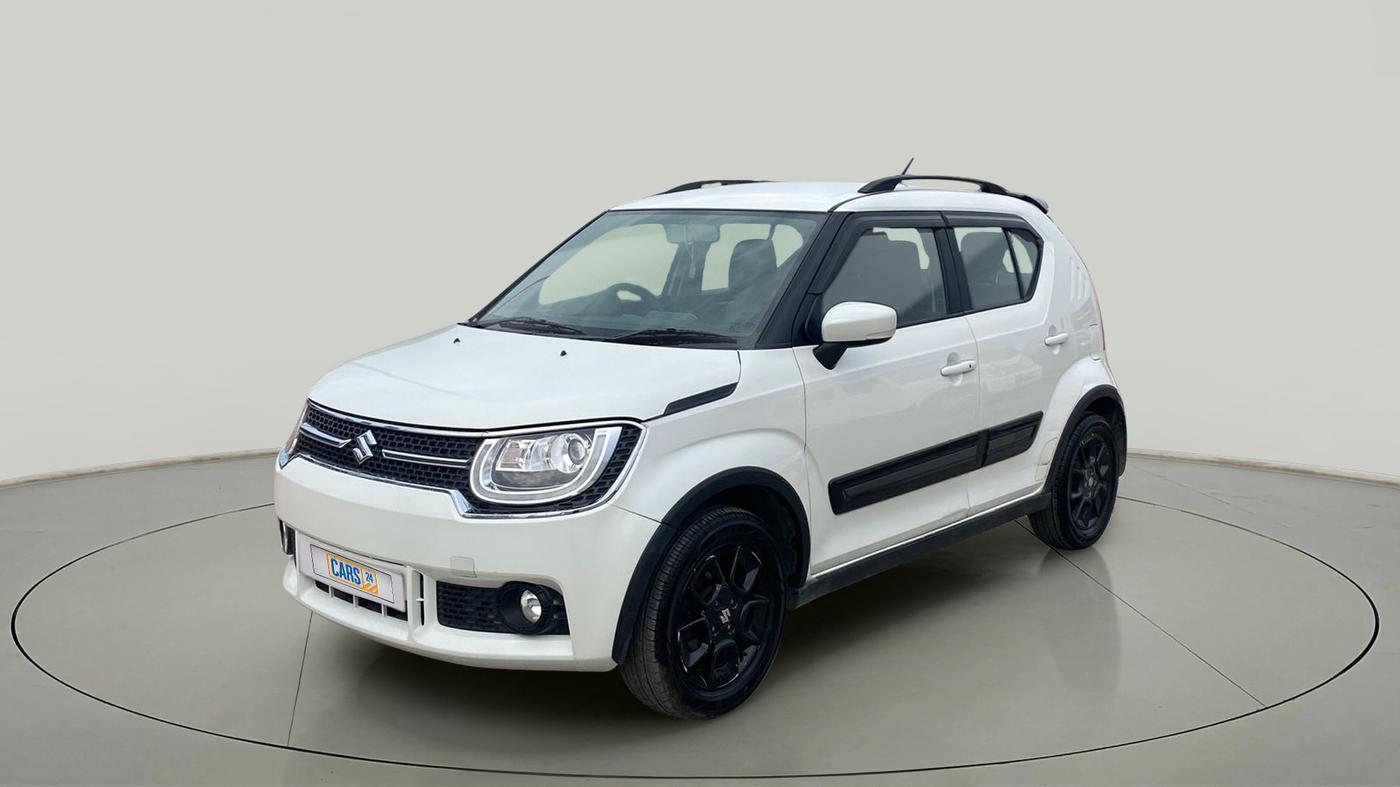2017 Maruti IGNIS ALPHA 1.2, Petrol, Manual, 53,480 km, Left Front Diagonal