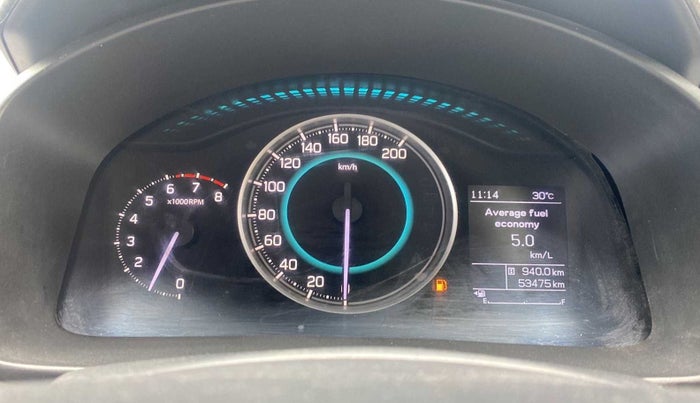 2017 Maruti IGNIS ALPHA 1.2, Petrol, Manual, 53,480 km, Odometer Image