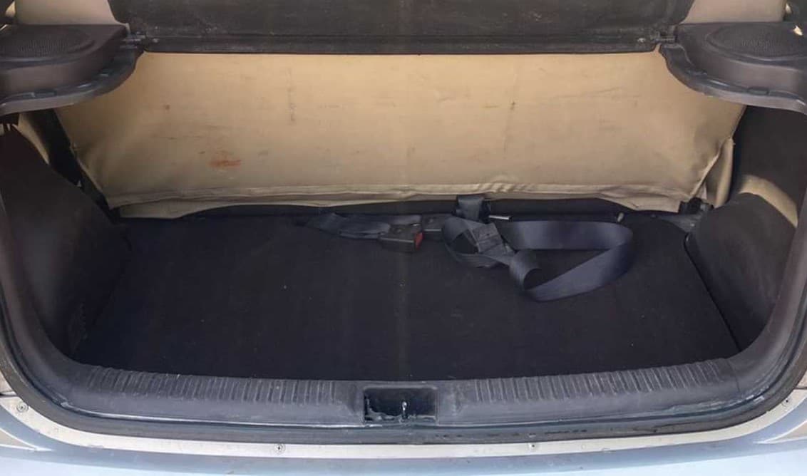 2011 Hyundai Santro Xing GL PLUS, Petrol, Manual, 30,238 km, Boot Inside