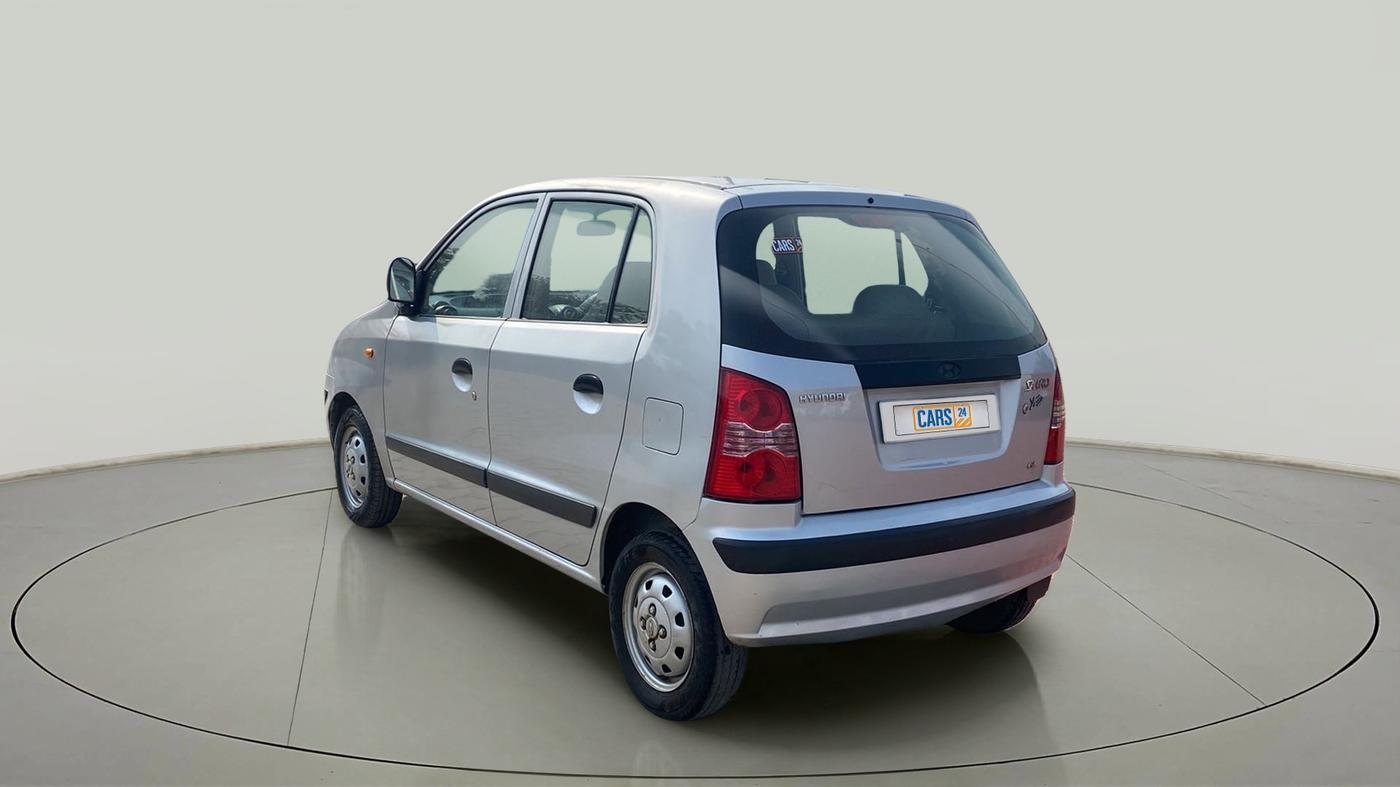2011 Hyundai Santro Xing GL PLUS, Petrol, Manual, 30,238 km, Left Back Diagonal