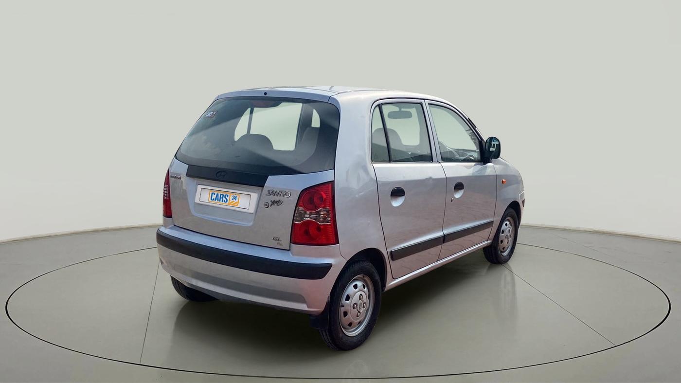 2011 Hyundai Santro Xing GL PLUS, Petrol, Manual, 30,238 km, Right Back Diagonal