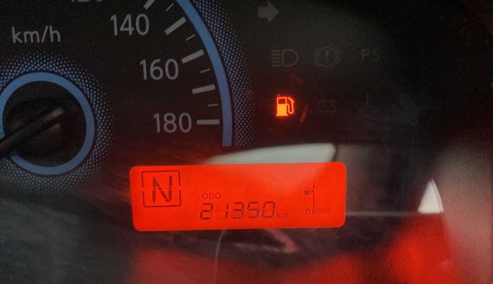 2018 Datsun Redi Go S 1.0 AMT, Petrol, Automatic, 21,296 km, Odometer Image