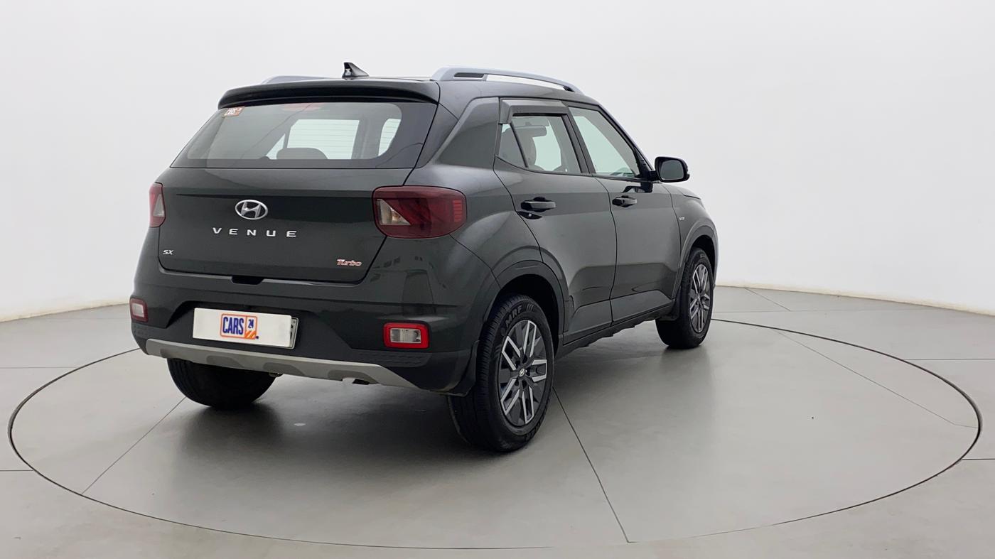 2021 Hyundai VENUE SX 1.0 TURBO IMT, Petrol, Manual, 26,242 km, Right Back Diagonal