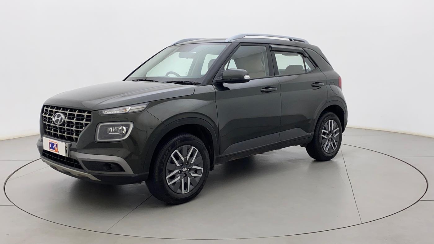 2021 Hyundai VENUE SX 1.0 TURBO IMT, Petrol, Manual, 26,242 km, Left Front Diagonal