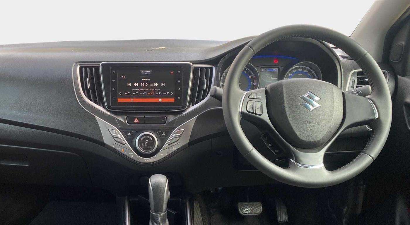 2019 Maruti Baleno ALPHA CVT PETROL 1.2, Petrol, Automatic, 12,133 km, Steering Wheel Close Up
