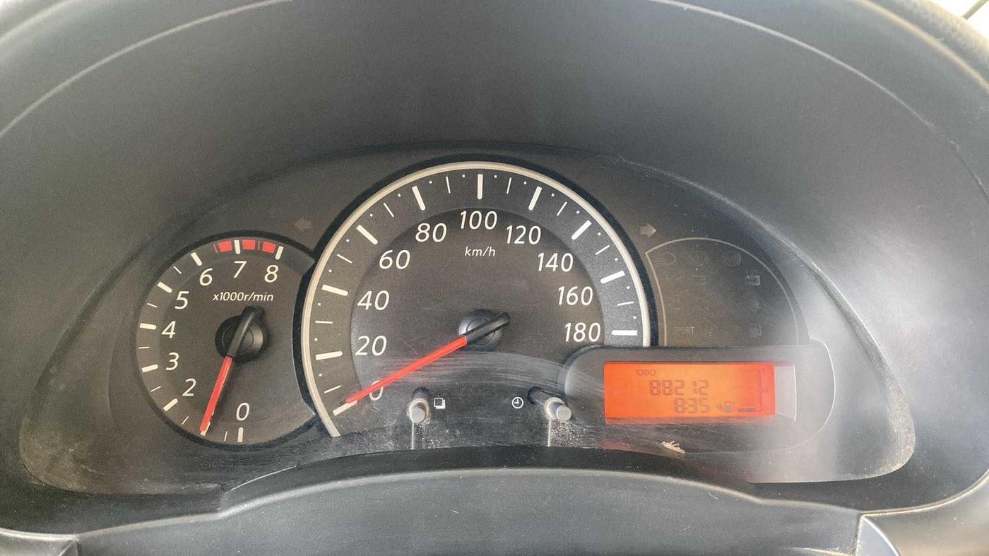 2010 Nissan Micra XL PETROL, Petrol, Manual, 88,180 km, Odometer Image